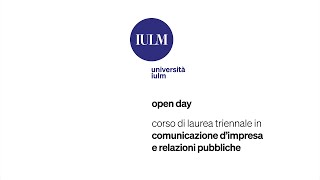 Open Day Triennali – Comunicazione d’impresa e relazioni pubbliche [upl. by Delmor]