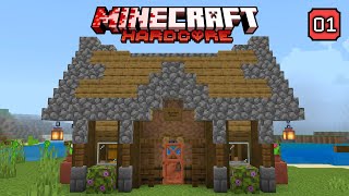 The Journey Begins Here  Minecraft Hardcore Episode 1 [upl. by Shelba]