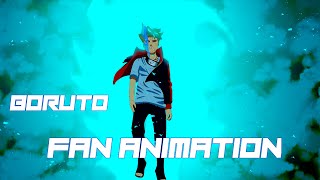 BORUTO VS BORO  TRAILER FAN ANIMATION [upl. by Eded]