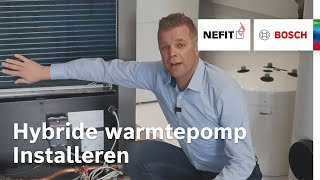 Hybride warmtepompinstallatie Installeren [upl. by Tiffa]