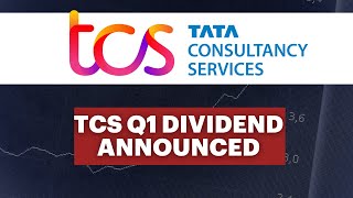 TCS Q1 Results Announced Net Profit Revenue Meets Estimates Rs 10 Dividend Declared [upl. by Ahsemak629]