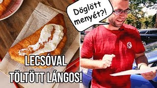 Lecsóval töltött lángos és fenyegető levél Janinak [upl. by Stanwinn]