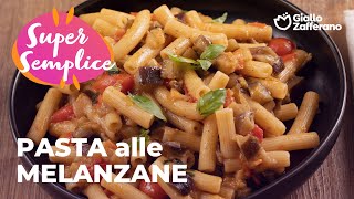 PASTA alle MELANZANE🍆🍝 SEMPLICE e COLORATA💜😍 [upl. by Leamhsi736]