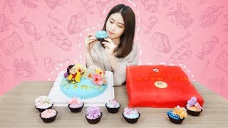 E38 How to make fondant cakes at office？ Ms Yeah [upl. by Viva12]