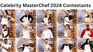 Celebrity MasterChef 2024 Contestants on BBC One [upl. by Acila]