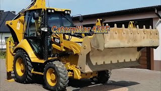 caterpillar 428F used backhoe mini loader sale [upl. by Odilia]