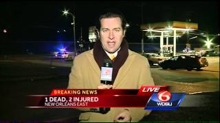 2 Injured 1 killed in NOLA East shooting [upl. by Dugan]