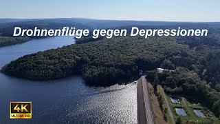 Drohnenflüge gegen Depressionen  4K  UHD [upl. by Yecnay978]