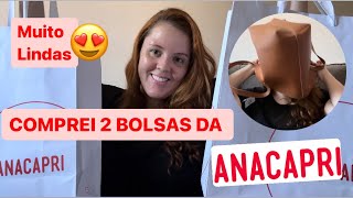 COMPREI DUAS BOLSA DA ANACAPRI  MUITO LINDAS [upl. by Neehsuan]