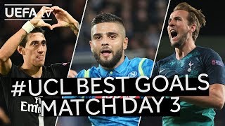 UCL BEST GOALS Matchday 3 [upl. by Nomaj]