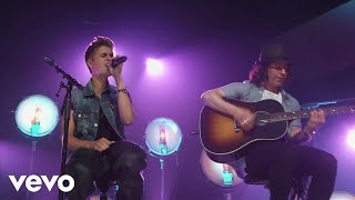 Justin Bieber  All Around The World Acoustic Live [upl. by Lucie]