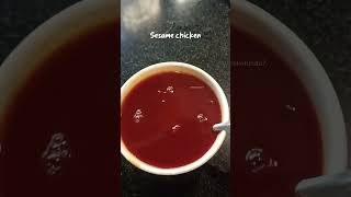 Sesame chicken recipeviralrecipe chinesefood cooking recipes foryoupage sesamechicken [upl. by Millman]