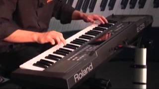 Roland E09 Keyboard Overview [upl. by Endys]