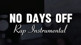 Emotional Rap Beat Instrumental quot NO DAYS OFF quot hopsin x DAX hiphop  2024 [upl. by Nasah]