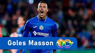 Todos los goles de Masson Greenwood en el Getafe [upl. by Asille72]