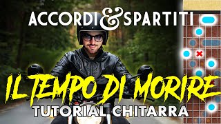 IL TEMPO DI MORIRE Tutorial Chitarra  Lucio Battisti [upl. by Braeunig]