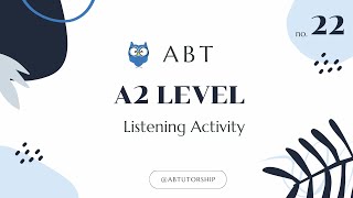 A2 Listening Practice Imperatives Conversation 22 [upl. by Tonry]