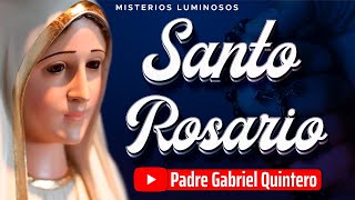 🌹 SANTO ROSARIO DE HOY jueves 4 de enero de 2024 🕯 MISTERIOS LUMINOSOS 🕯 Padre Gabriel Quintero [upl. by Lael986]