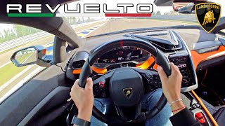 Lamborghini Revuelto 1015HP 65 V12  DRIFTS amp POV by jeroenmulNL [upl. by Nennahs854]