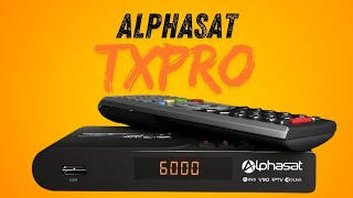 UMBOXING ALPHASAT TXPRO LANÇAMENTO [upl. by Sucerdor]