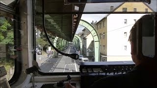 VohwinkelHauptbahnhof Mitfahrt GTW 72 Teil 1 Wuppertaler Schwebebahn [upl. by Tadd175]