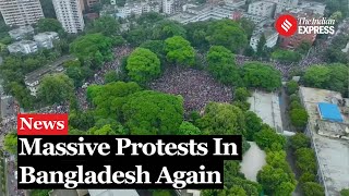 Bangladesh Protest Students In Bangladesh Organise Massive Protests Demand PM Hasinas Resignation [upl. by Anelhtak]