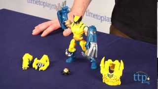 Marvel Super Hero Mashers Electronic Wolverine from Hasbro [upl. by Sublett]