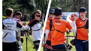 Germany v Netherlands – recurve men gold  Lilleshall 2023 European Grand Prix [upl. by Tennies]