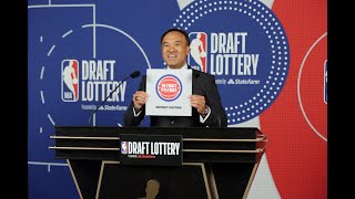 Detroit Pistons NBA Draft Lottery Reaction  Pistons get 5th for the THIRD straight year [upl. by Nimrak]