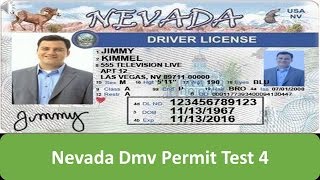 Nevada DMV Permit Test 4 [upl. by Paquito406]