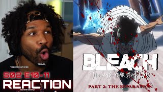 Bleach TYBW Season 2 Episode 10 11 Reaction [upl. by Obed785]