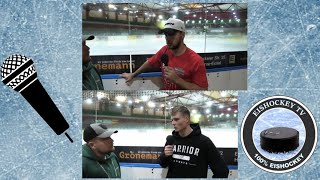 Interviews Ott Zernikel I Testspiel Herner EV Miners  Stuttgart Rebels 080924 [upl. by Beore]