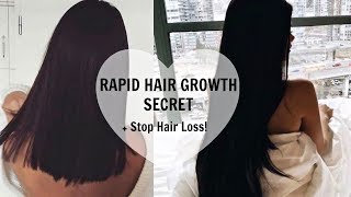 HAIR GROWTH MIRACLE  HOW TO GROW LONGER THICKER HAIR FAST amp STOP HAIR LOSS NATURALLY [upl. by Anitram894]