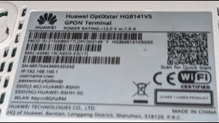 PTCL Flashfiber Huawei Ont 8145v5 Wan Settings [upl. by Rosalba]