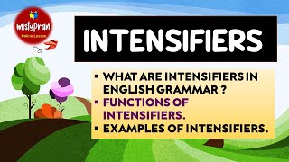 INTENSIFIERS in English GRAMMAR  How to Use Intensifiers in English [upl. by Anemolihp]