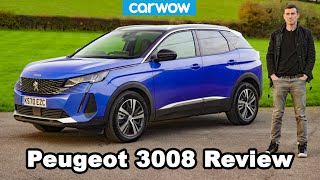 Peugeot 3008 review  now with AWD and 300hp [upl. by Dohsar997]