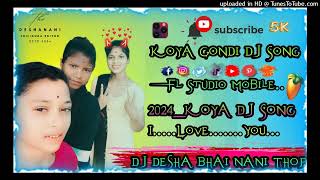 New Koya Gondi perma koru koya gondi song Dj Desha Nani Smiley Jhili Guda [upl. by Ayhtak]