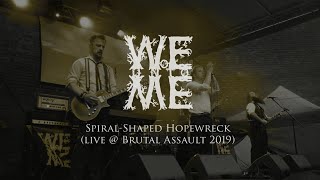 Woe Unto Me  SpiralShaped Hopewreck live  Brutal Assault 2019  NEW SONG [upl. by Ynomrah]