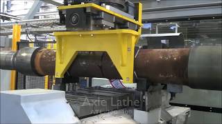 Wheel Shop Automation Railway Wheel Mount Line  FMG Port Hedland Australia [upl. by Ahsinid96]