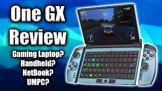 OneGx1 Review A Gaming Laptop A NetBook A UMPC [upl. by Salesin]