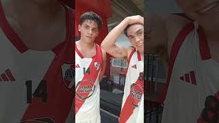 entrevista a valen Gerbaldo y gian musitano jugadores de la sub 19 de river [upl. by Layap]