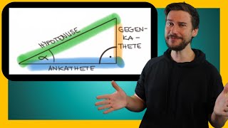 Sinus Cosinus Tangens  einfache Erklärung  sin cos tan  was ist das [upl. by Buckie]