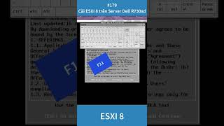 Install ESXI 8 on Dell R730xd [upl. by Enahpets618]