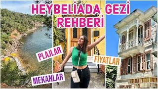 HEYBELİADADA 1 GÜNDE YAPILACAK HERŞEY I Heybeliada Gezi Rehberi I Plajlar I Mekanlar I Fiyatlar [upl. by Najed92]