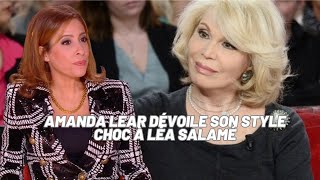 Amanda Lear choque avec son style  Révélations surprenantes chez Léa Salamé [upl. by Atnoled]