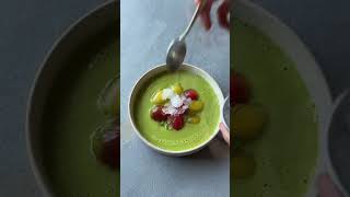 quotChilled Green Gazpacho  Refreshing Summer Soup Recipe 🥒🍃quot [upl. by Launce]