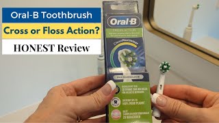 COMPARISON of Cross Action vs Floss Action Toothbrush Heads [upl. by Gruber]