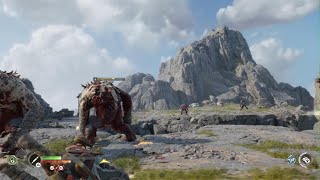 Kratos Fight Against Ogre  God of War Ragnarök PS5  60fps [upl. by Travax232]