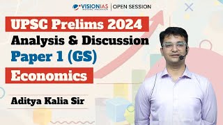 UPSC Prelims 2024  Analysis amp Discussion  Economics [upl. by Aihsital]