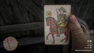 Knight of Pentacles Tarot Card Location  Red Dead Online [upl. by Airenahs620]